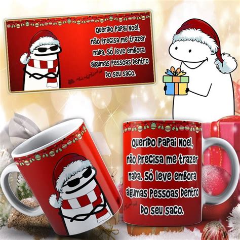 Caneca De Porcelana Flork Meme Natalino Feliz Natal No Elo Caneca De