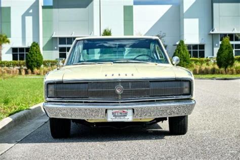 1967 Dodge Charger 440 Fastback Yellow For Sale