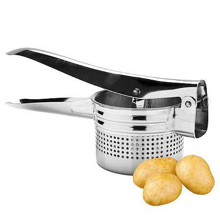 Amassador Espremedor De Batata Legumes Purê Inox Resistente Magazine