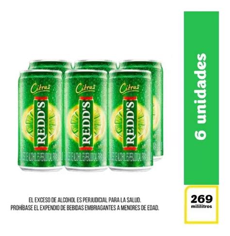 Cerveza Redds 269ml Sixpack Ml A 11 Cuotas Sin Interés