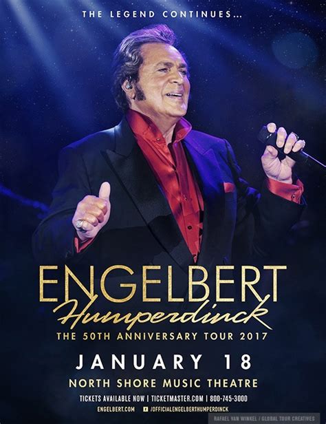 Engelbert Humperdinck - The 50th Anniversary Tour - HAFA Design