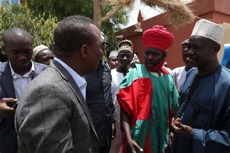 Sahara Reporters founder, Omoyele Sowore meets the Emir of Kano as he ...