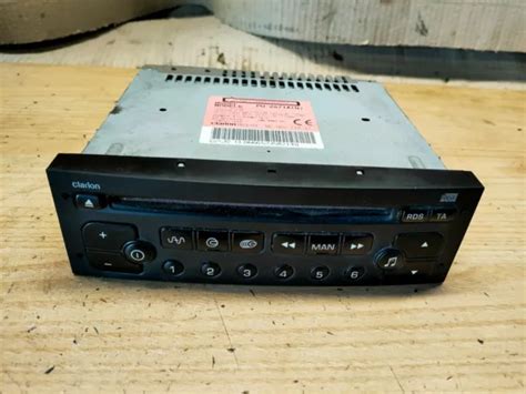 Peugeot Radio Stereo Cd Player Xt Clarion Pu A