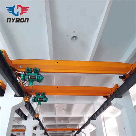 Electric Driven Single Girder Electric Hoist Overhead Crane China