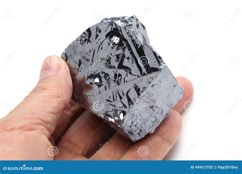 Polycrystalline Silicon, Polysilicon Stock Photo - Image of silver ... 