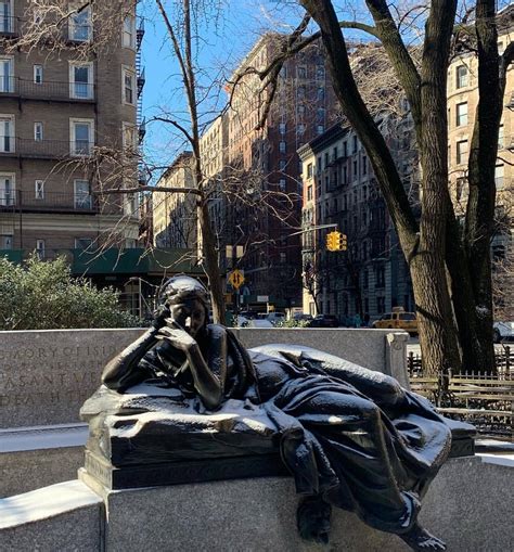 Wine Is Love — Isidor and Ida Straus Monument located at Broadway...