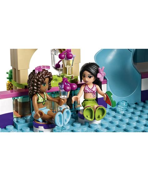 Lego® 589 Pc Friends Heartlake Summer Pool 41313 Macy S