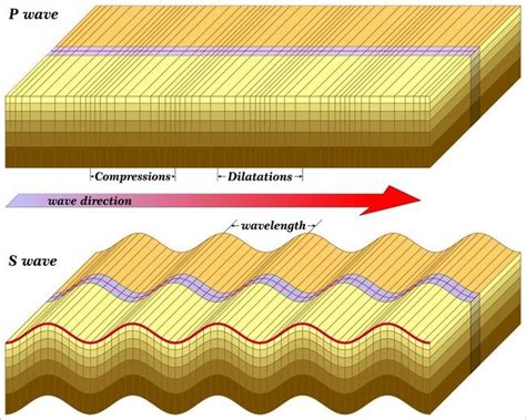 Causes Of Earthquake P Waves And S Waves