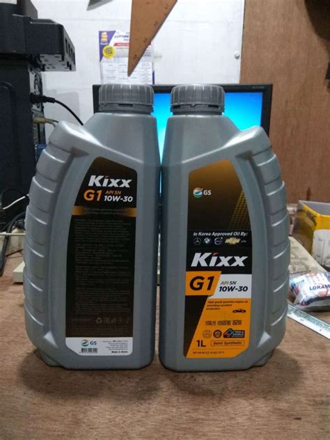 Jual Oli Mesin Mobil Kixx 10W 30 API SN Semi Syn Botol 1Liter Di Seller