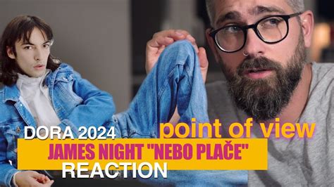 REACTION to Nebo plače by James Night DORA 2024 YouTube