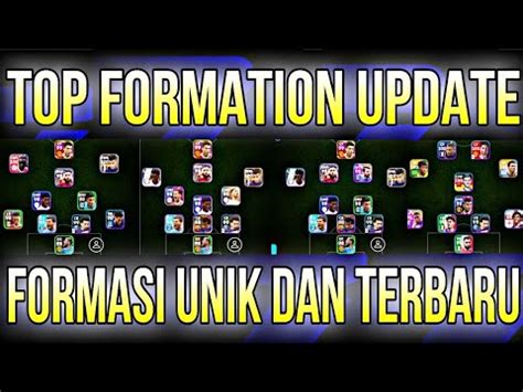 Terbaru Inilah Tim Formasi Dafault Terbaru Untuk Bp Ow Efootball