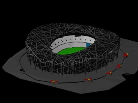 Beijing Olympic Stadium 3d Dwg Detail For Autocad • Designs Cad