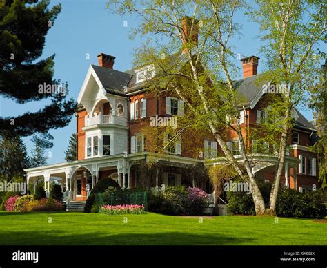 Mansion, Marsh-Billings-Rockefeller National Historical Park, Woodstock ...