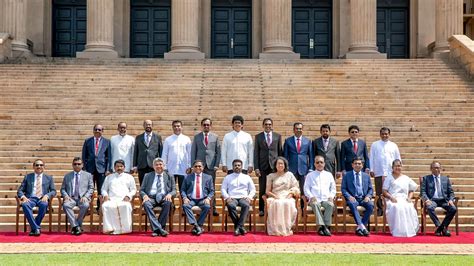 Sri Lankas New Cabinet Sworn In Harini Amarasuriya Named Prime