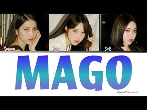 Gfriend World Peace Ver Mago Color Coded Lyrics Han Rom Youtube