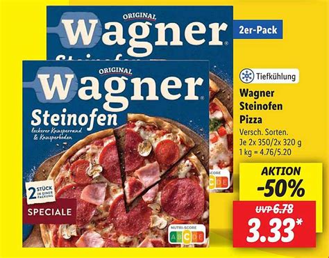 Wagner Steinofen Pizza Angebot Bei Lidl 1Prospekte De