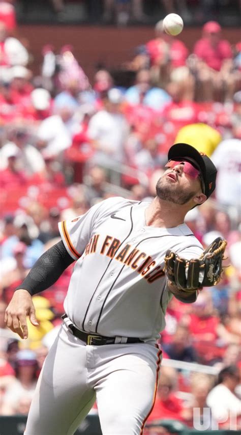 Photo San Francisco Giants David Villar Makes Catch Slp