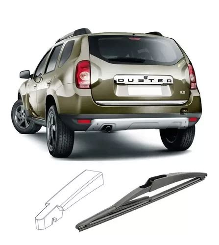 Palheta Limpador Traseiro Tp Original Renault Duster A