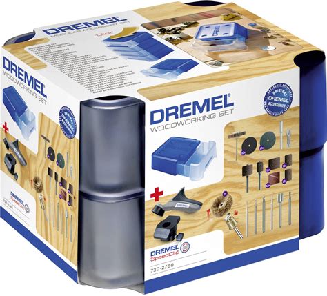 Box Met 80 Accessoires Speciaal Voor Hout Dremel Conradnl