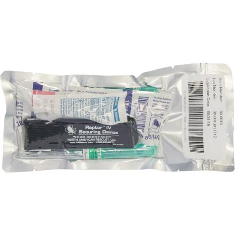 NAR Saline Lock Kit IV Start Kit | Live Action Safety