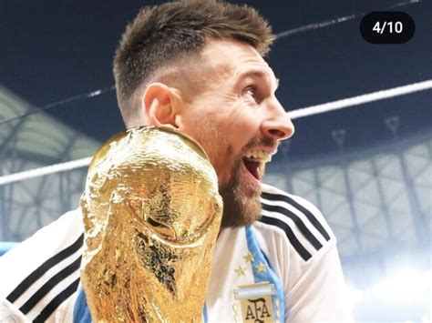 Selebrasi Piala Dunia Lionel Messi Catat Like Terbanyak Di Instagram