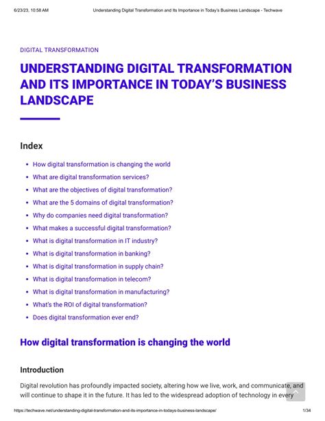 Ppt Whats The Roi Of Digital Transformation Powerpoint Presentation