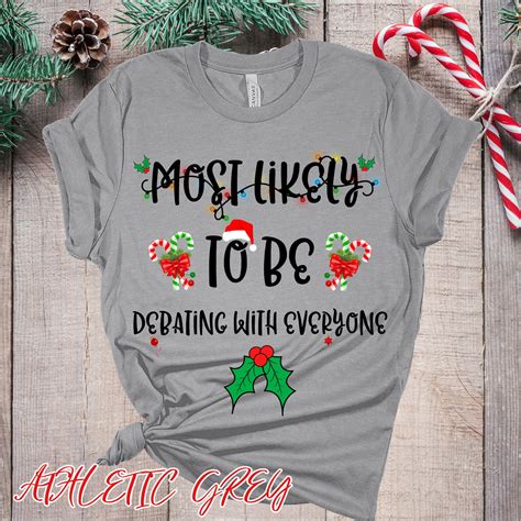 Funny Family Christmas T-shirts Group Christmas Shirts - Etsy