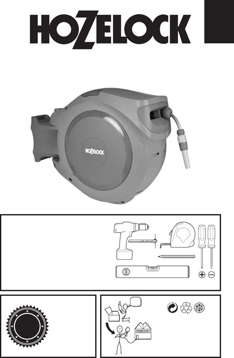 User Manual Hozelock Auto Reel 2590 English 60 Pages