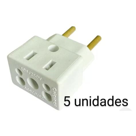 Kit Adaptadore De Tomada Benjamim Plug Padr O Novo E Antigo A E A