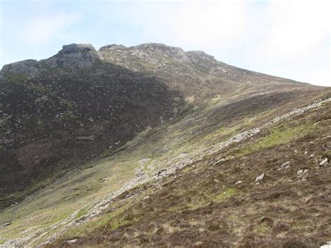 The Summit Ridge Of Slieve Binnian © Eric Jones Geograph Ireland