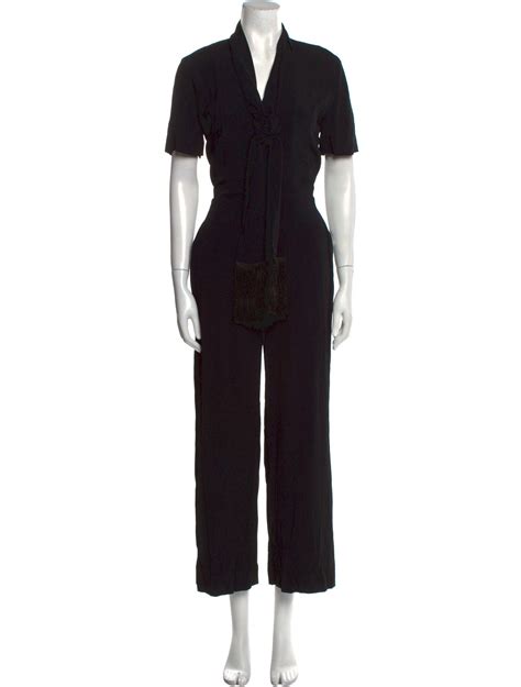 Sandro V Neck Jumpsuit W Tags Black Jumpsuits And Rompers Clothing