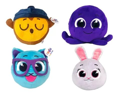Bolofofos Do Pão De Queijo - Bolofofos Pelúcia Pão De Queijo 4 Personagens Fofinhos | MercadoLivre