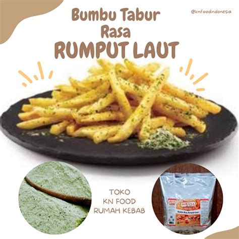 Jual Bumbu Tabur Rasa Rumput Laut Berat Kg Shopee Indonesia