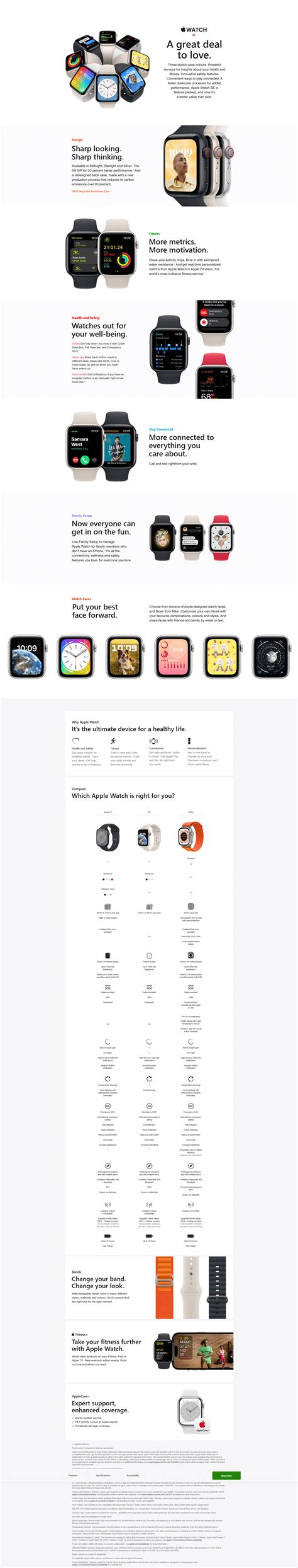 Apple Watch SE 2nd generation (GPS + Cellular) - 4L Communications