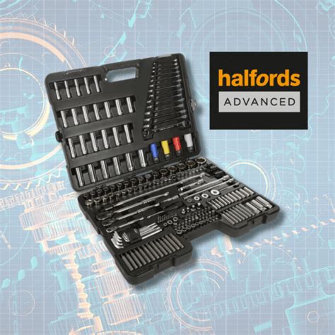 31st March 2024 Halfords Advanced 200 Pc Socket And Ratchet Spanner