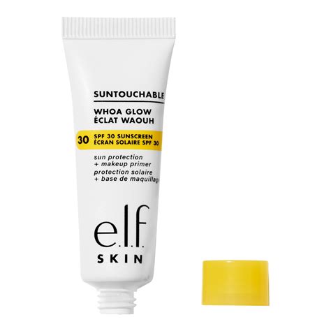 E L F SKIN Suntouchable Whoa Glow SPF 30 Sunscreen Primer Mini