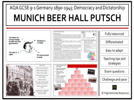 Munich Beer Hall Putsch | Teaching Resources