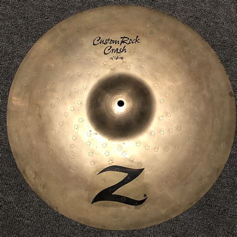 Zildjian 19 Z Custom Rock Crash Cymbal 1993 2001 Reverb