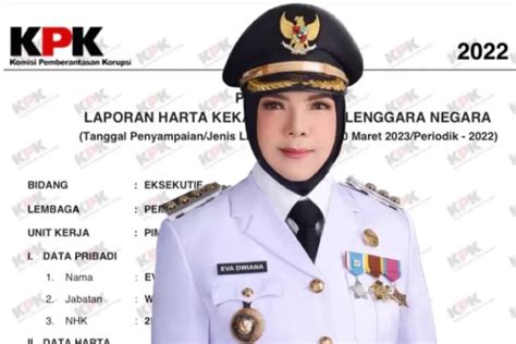 Intip Harta Kekayaan Eva Dwiana Srikandi Cantik Menjabat Wali Kota