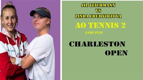 Jil Teichmann Vs Linda Fruhvirtova Charleston Open 03 04 2023