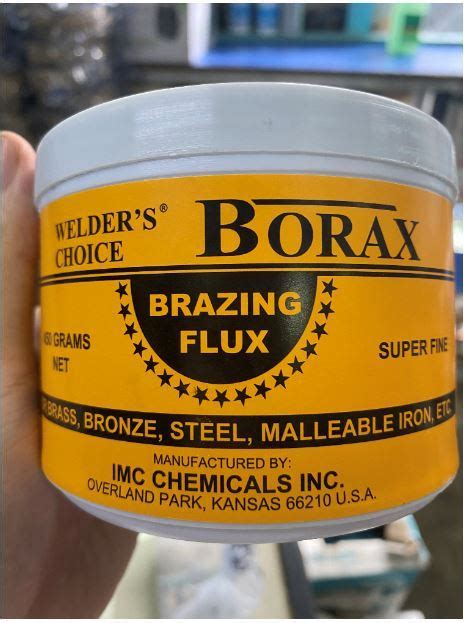 Borax Alpha Brazing Flux For Bronze Rod Lazada Ph