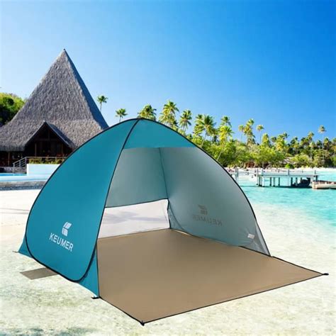 Tente De Plage Portable Pop Up Instantan Automatique Anti Uv Abri