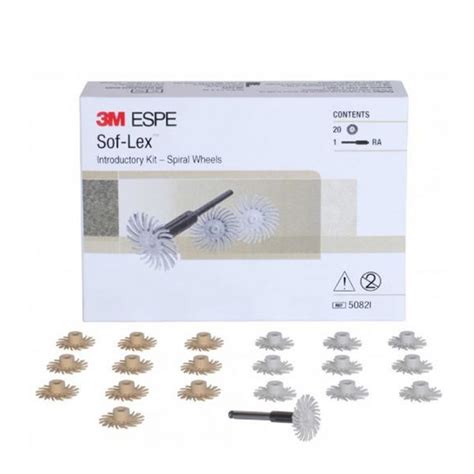 3M ESPE Sof Lex Spiral Wheels Pre Polishing ToothandGums