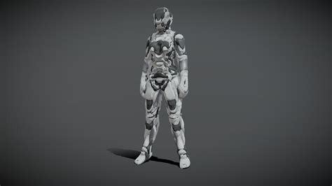 Procedural Hard Surface Modeling Test 30 02 3d Model By Asaito