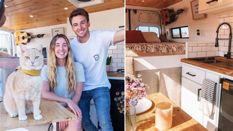 Diy Cargo Van Conversion Stunning Campervan With Clever Storage Hacks