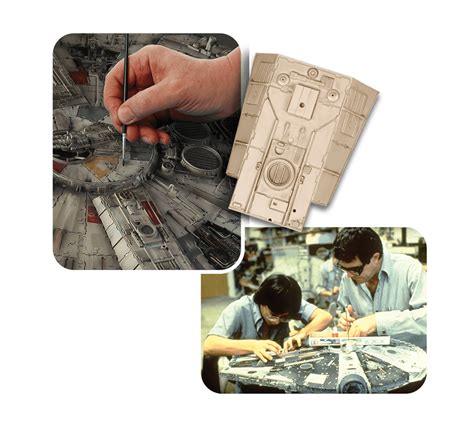 Millenium Falcon Build Up Model From Star Wars Fanhome