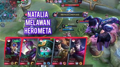 GAMEPLAY NATALIA MELAWAN HERO META YouTube