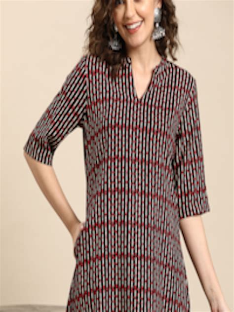 Buy Sangria Striped A Line Dress - Dresses for Women 21292400 | Myntra