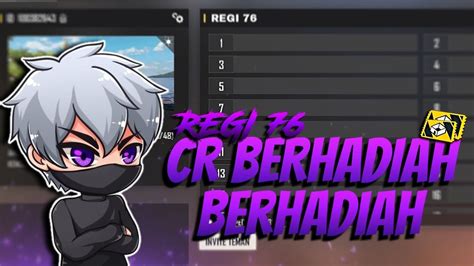 LIVE FF CR BERHADIAH DIAMOND LANGSUNG DI KIRIM YouTube