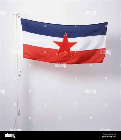 Flag of the former Socialist Federal Republic of Yugoslavia (1943 ...